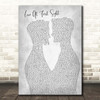 Kylie Minogue Love At First Sight Two Men Gay Couple Wedding Grey Song Lyric Print