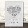 Ann Peebles Until You Came Into My Life Grey Heart Song Lyric Print
