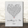 Thunderclap Newman Something In The Air Grey Heart Song Lyric Print