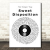 The Temper Trap Sweet Disposition Vinyl Record Song Lyric Quote Print