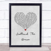 The Corries Scotland the Brave Grey Heart Song Lyric Print