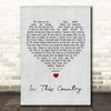 Robin Zander In This Country Grey Heart Song Lyric Print