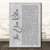 The Jam The Eton Rifles Grey Rustic Script Song Lyric Print