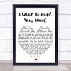 I Want To Hold Your Hand The Beatles Quote Song Lyric Heart Print