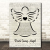 Muscadine Bloodline Porch Swing Angel Music Script Angel Song Lyric Print