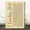 George Strait George Strait I Cross My Heart Rustic Script Song Lyric Print