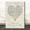 The Used Paradise Lost, A Poem By John Milton Script Heart Song Lyric Print