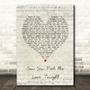 Boyce Avenue Can You Feel the Love Tonight Script Heart Song Lyric Print