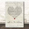 Pentatonix Light In The Hallway Script Heart Song Lyric Print