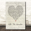 The Wombats Kill The Director Script Heart Song Lyric Print