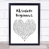David Bowie Absolute Beginners Heart Song Lyric Quote Print