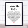 David Cassidy I Write The Songs Heart Song Lyric Quote Print