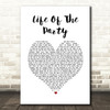 Shawn Mendes Life Of The Party Heart Song Lyric Quote Print