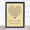 The Mamas And The Papas Dream A Little Dream Of Me Vintage Heart Song Lyric Print