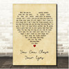James Taylor You Can Close Your Eyes Vintage Heart Song Lyric Print