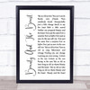 Celine Dione Beauty And The Beast White Script Song Lyric Quote Print
