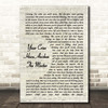 Mike & Kelly Bowling Your Cries Have Awoken The Master Vintage Script Song Lyric Print