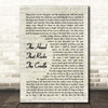 The Smiths The Hand That Rocks The Cradle Vintage Script Song Lyric Print