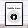 Five Finger Death Punch Battle Born Vinyl Record Song Lyric Print