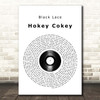 Black Lace Hokey Cokey Vinyl Record Song Lyric Print