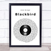 Alter Bridge Blackbird Vinyl Record Song Lyric Print