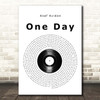 Asaf Avidan One Day Vinyl Record Song Lyric Print