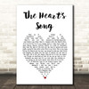 Hector Nicol The Heart's Song White Heart Song Lyric Print