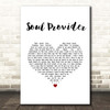 Michael Bolton Soul Provider White Heart Song Lyric Print