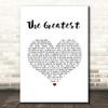 Lana Del Rey The Greatest White Heart Song Lyric Print