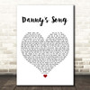 Loggins and Messina Danny's Song White Heart Song Lyric Print