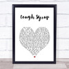 Young The Giant Cough Syrup White Heart Song Lyric Print