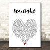 Emeli Sandé Starlight White Heart Song Lyric Print