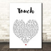 Jonny Lang Touch White Heart Song Lyric Print