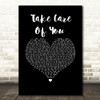 Ella Henderson Take Care Of You Black Heart Song Lyric Music Art Print