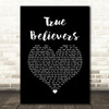 Darius Rucker True Believers Black Heart Song Lyric Music Art Print