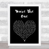 Shane MacGowan & Máire Brennan You're The One Black Heart Song Lyric Music Art Print