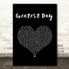 Beverley Knight Greatest Day Black Heart Song Lyric Music Art Print