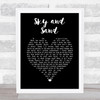 Paul Kalkbrenner Sky and Sand Black Heart Song Lyric Music Art Print