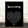 Cory Asbury Unraveling Black Heart Song Lyric Music Art Print