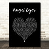 Wet Wet Wet Angel Eyes Black Heart Song Lyric Music Art Print