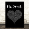 Counting Crows Mr. Jones Black Heart Song Lyric Music Art Print
