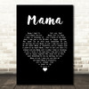 David Whitfield Mama Black Heart Song Lyric Music Art Print