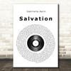 Gabrielle Aplin Salvation Vinyl Record Song Lyric Quote Print