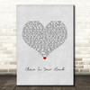 T'Pau (Carol Decker) China In Your Hand Grey Heart Song Lyric Music Art Print