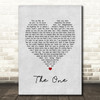Matt Johnson The One Grey Heart Song Lyric Music Art Print