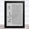 Beres Hammond They Gonna Talk Grey Rustic Script Song Lyric Music Art Print