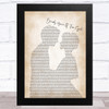 Looking Glass Brandy (You're A Fine Girl) Man Lady Bride Groom Wedding Song Lyric Music Art Print