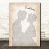 Kate Nash Foundations Man Lady Bride Groom Wedding Song Lyric Music Art Print