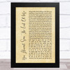 Cher You Haven't Seen The Last Of Me Rustic Script Song Lyric Music Art Print