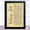 Jason Eady Watering Hole Rustic Script Song Lyric Music Art Print